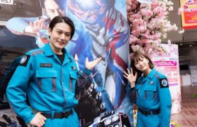 日本动漫电影「奥特曼布雷萨」主角蕨野友也、捣宫姫奈台湾行缩略图
