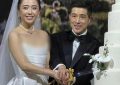 汤镇业与前妻姜坤同框！66岁汤镇业满脸幸福，51岁姜坤像31岁缩略图